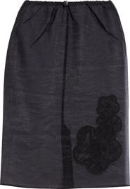 Cecilie Bahnsen Bambi Liquid Myrtia Midi Skirt