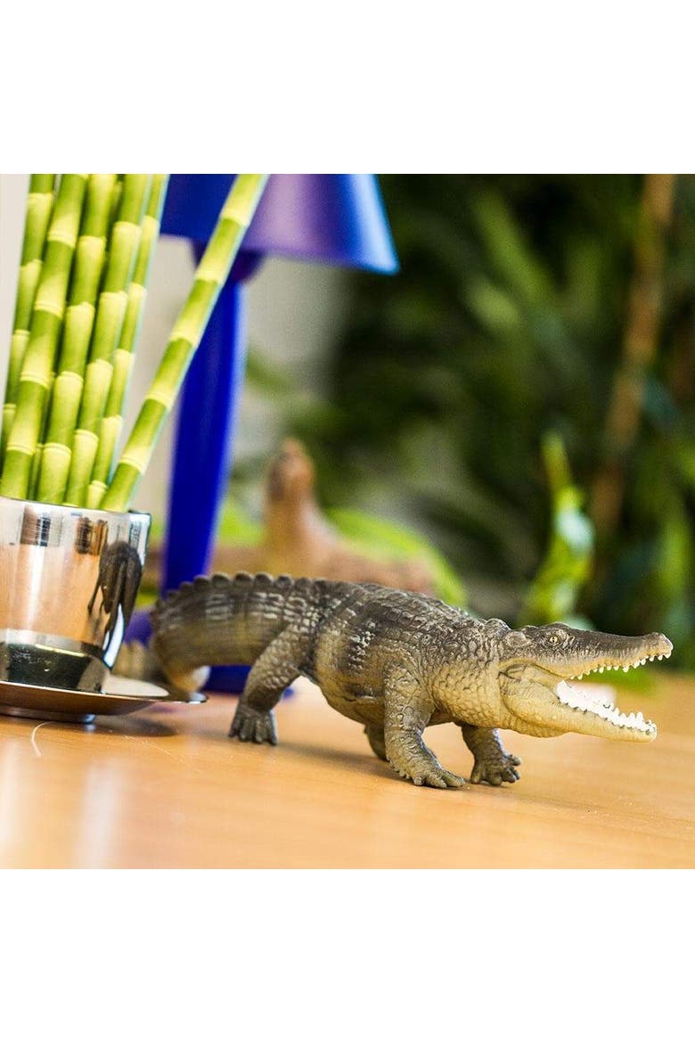 Saltwater Crocodile Toy, Alternate, color, No Color