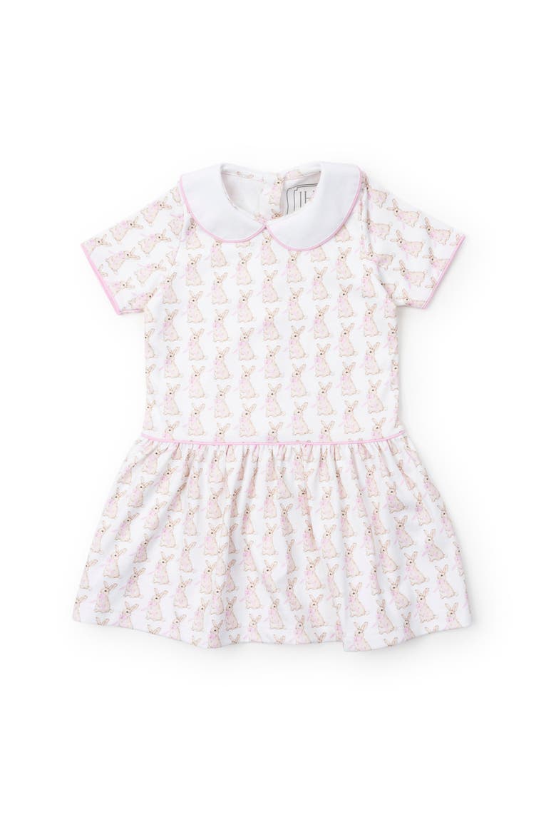 Libby Girls' Dress, Main, color, Easter Bunnies Pink