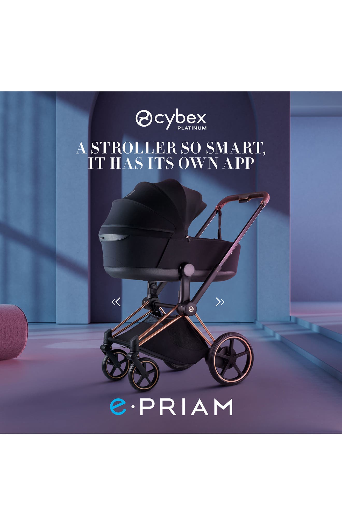 e-Priam Electronic Smart Stroller – Platinum Collection | Nordstrom