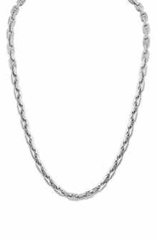 Esquire Stainless Steel Mariner Chain Necklace