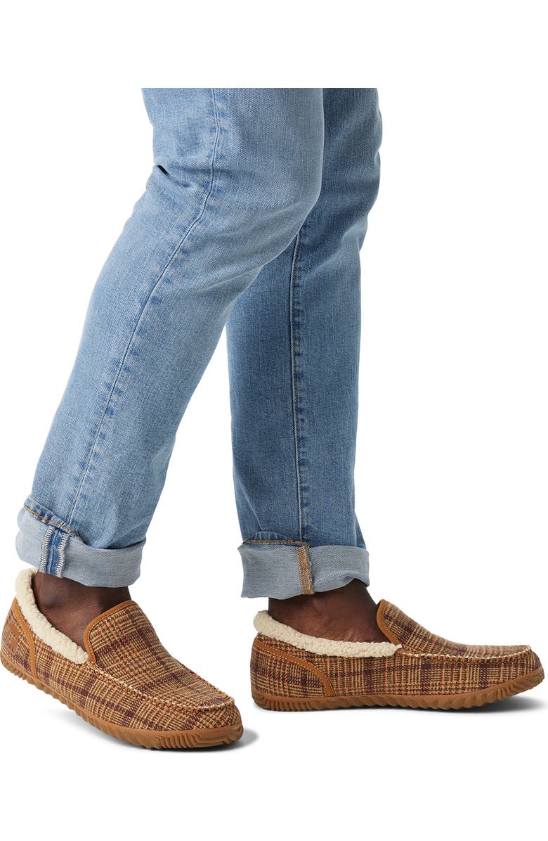 SOREL Dude Faux Fur Lined Slipper, Alternate, color,