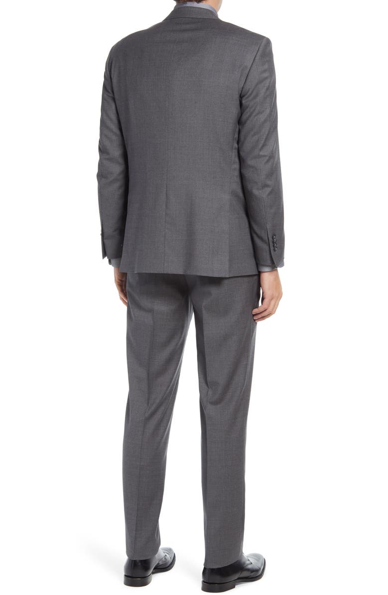 Peter Millar Classic Fit Plaid Wool Suit, Alternate, color,