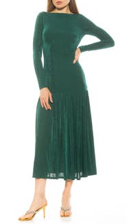 Alexia Admor Khaite Long Sleeve Midi Dress