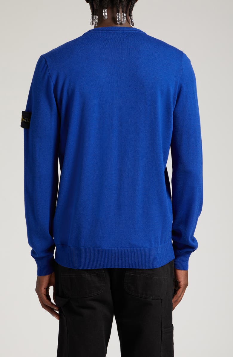 Stone Island Crewneck Wool Sweater, Alternate, color, 