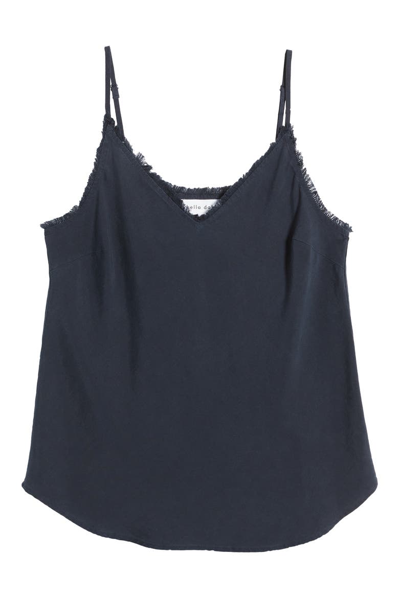 Frayed Edge Camisole, Alternate, color, ENDLESS SEA