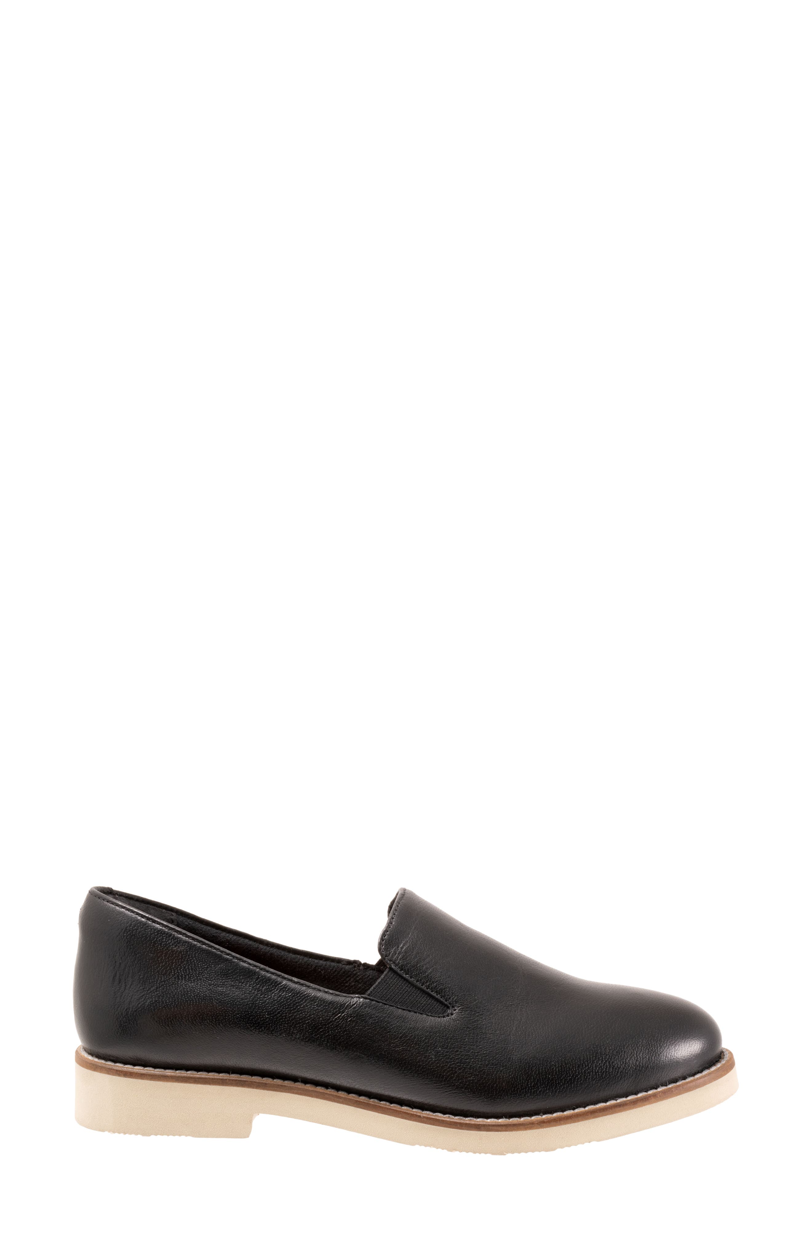 SoftWalk<sup>®</sup> Whistle II Loafer, Alternate, color, Black