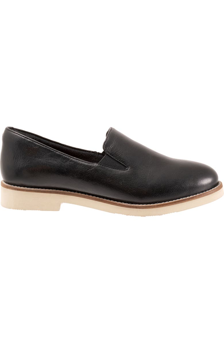 SoftWalk<sup>®</sup> Whistle II Loafer, Alternate, color, Black