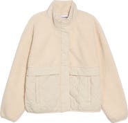 Zella Scenic Mixed Media Jacket