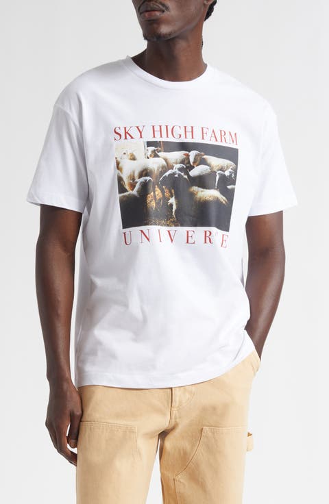 Gender Inclusive Sheep Regenerative Cotton Graphic T-Shirt