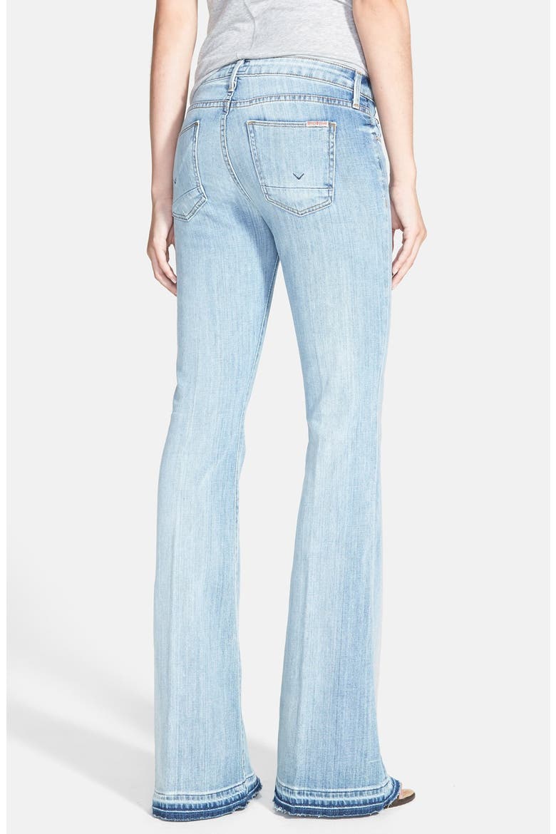 'Mia 5' Flare Jeans, Alternate, color, INDIGO HAZE NO HOLES