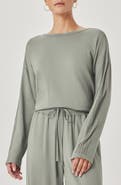 Splendid Jada Pointelle Sweatshirt