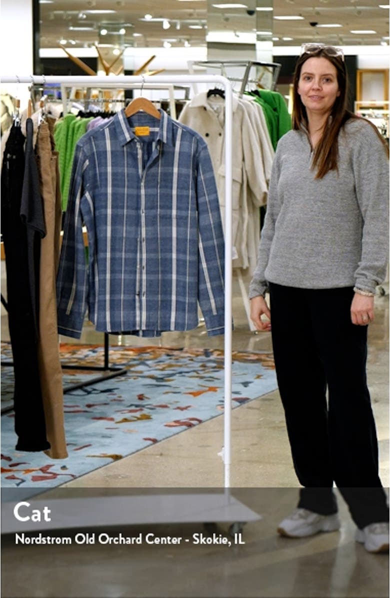 Madras Plaid Button-Up Shirt, sales video thumbnail