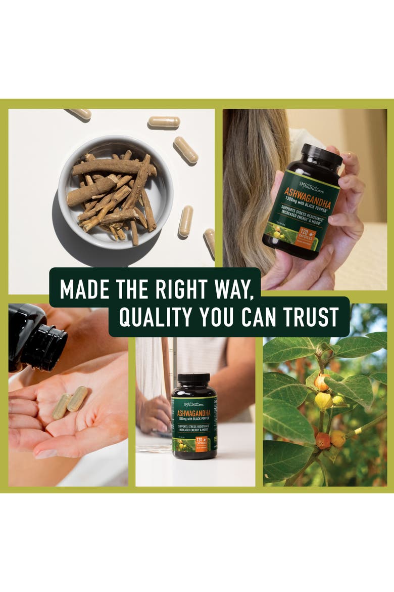 Ashwagandha Capsules, 120ct, Alternate, color, No Color