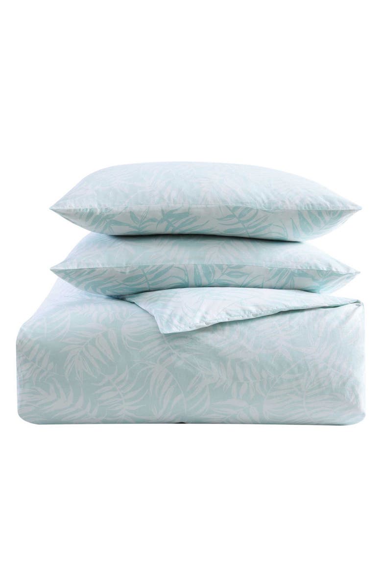 Tommy Bahama Art of Palms Comforter Set, Main, color, Blue Lagoon