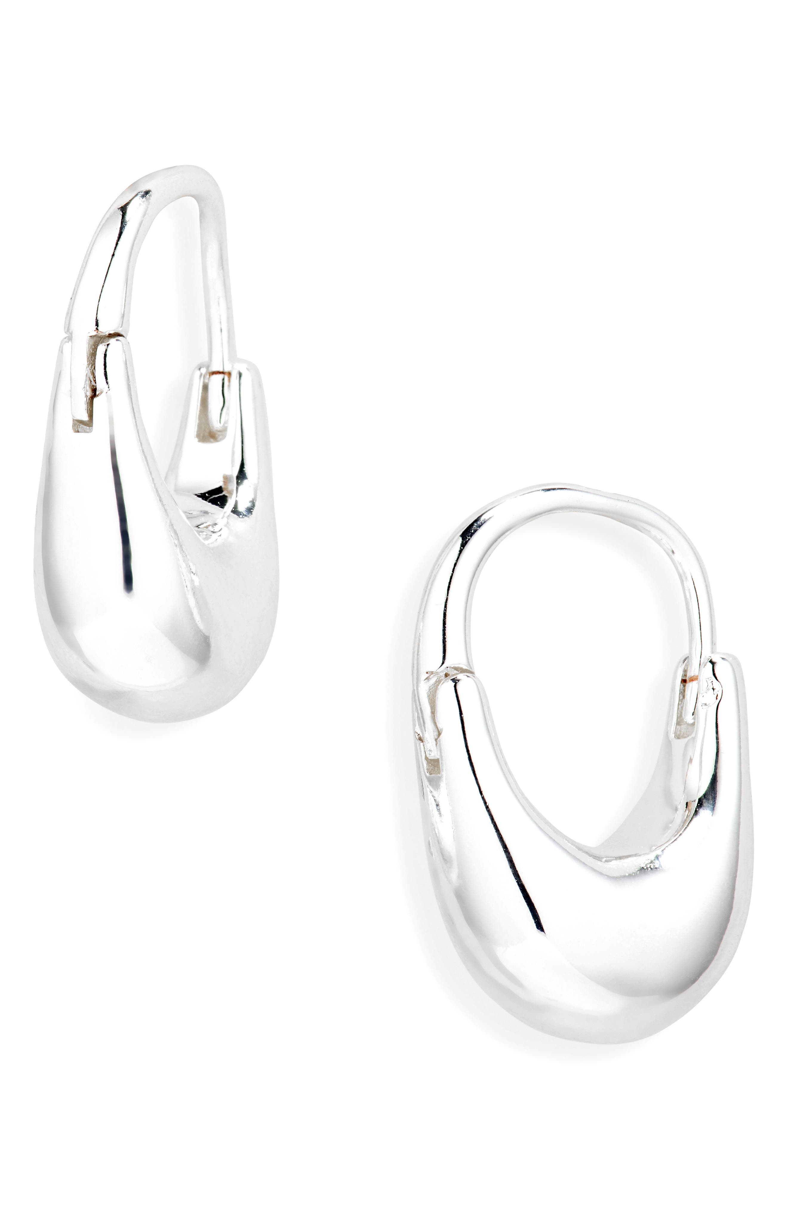NORDSTROM RACK Oval Hoop Earrings