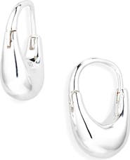 NORDSTROM RACK Oval Hoop Earrings