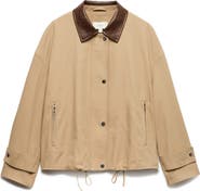 M&S Cotton Blend Twill Bomber Jacket