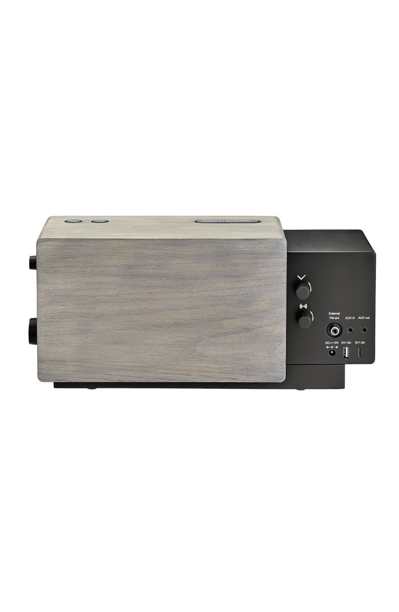 Bulova Clocks Precision Tone Clock Radio, Silver Tone, Alternate, color, Silver