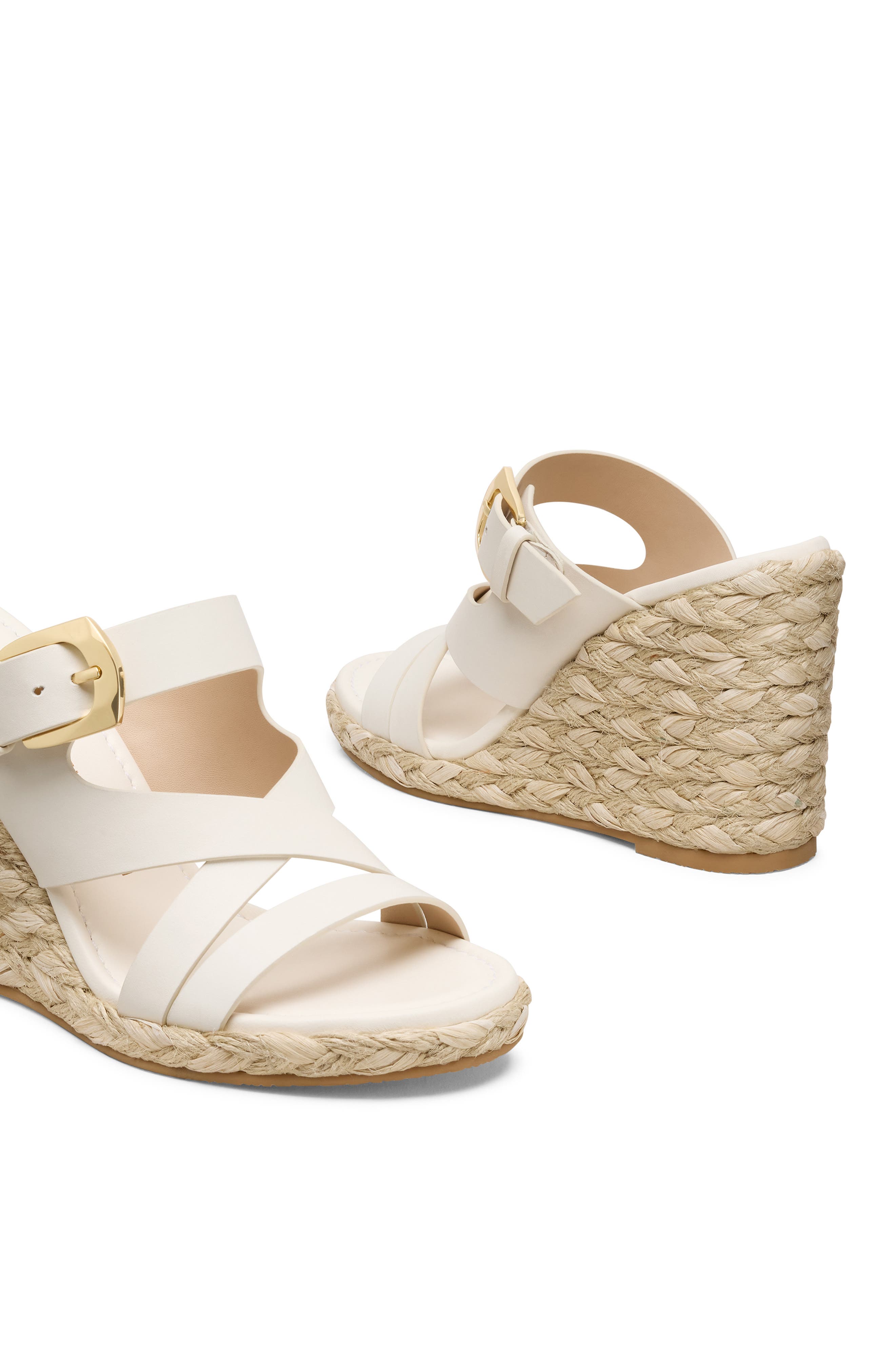 Sai Espadrille Wedge Sandal, Alternate, color, CREAM.