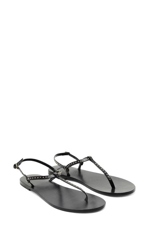 Mini Stud Slingback Sandal (Women)