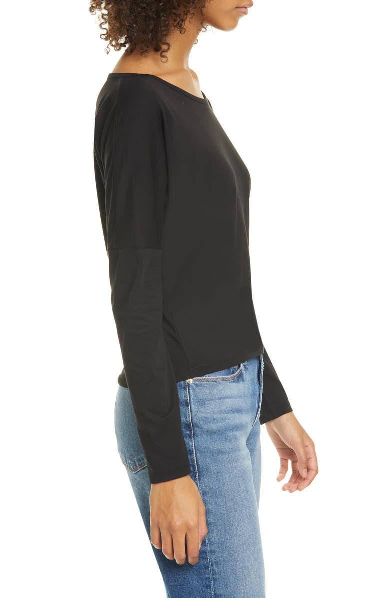 FRAME Long Sleeve Pima Cotton Tee, Alternate, color,
