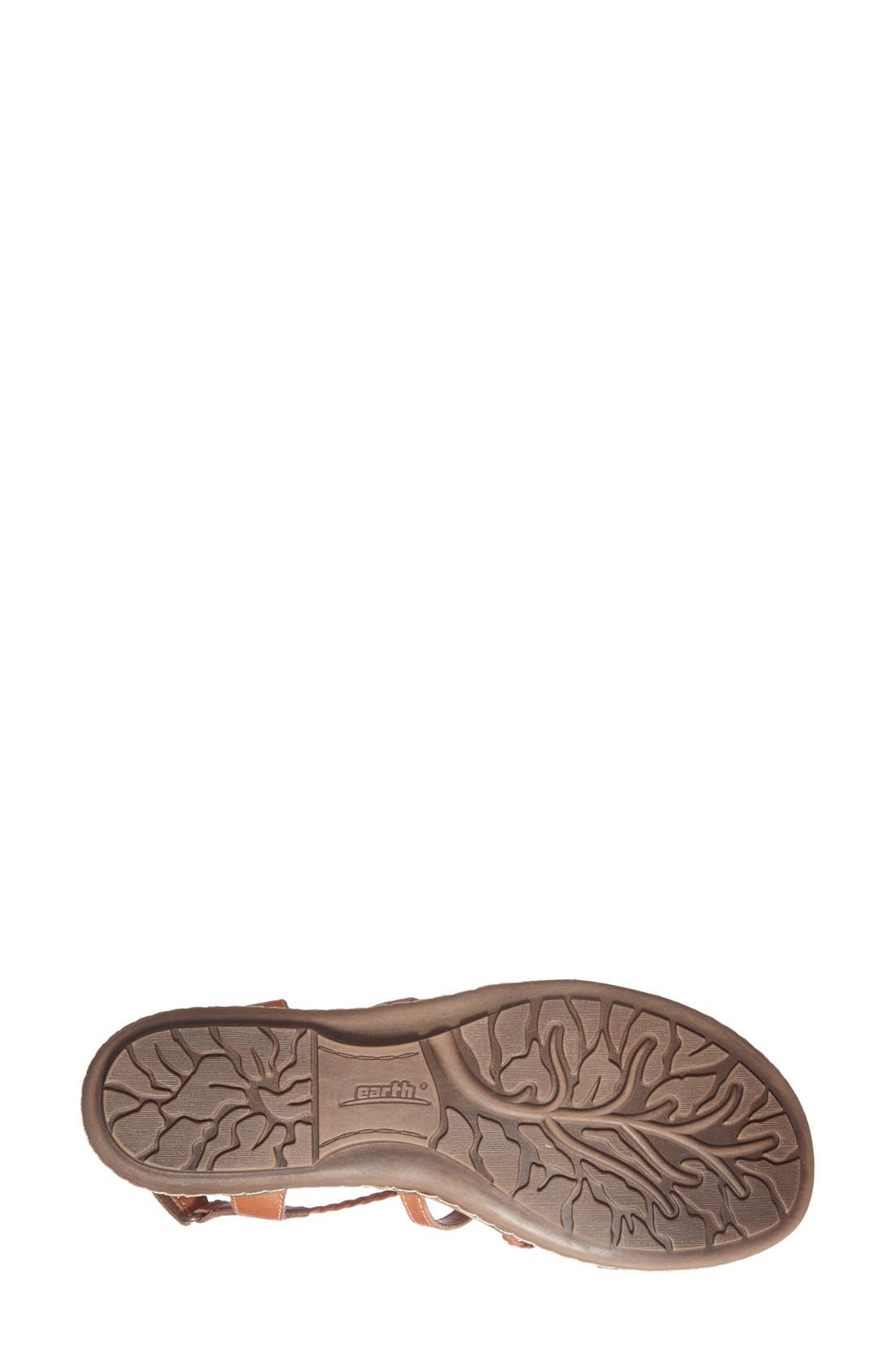 'Bluff' Sandal, Alternate, color, BROWN