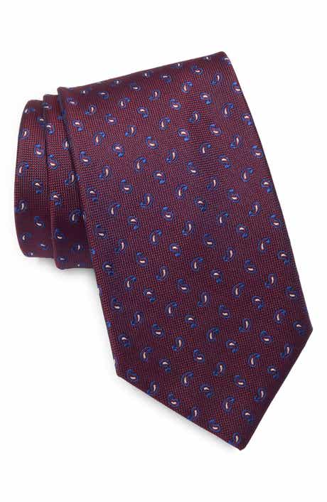Paisley Silk Blend Tie