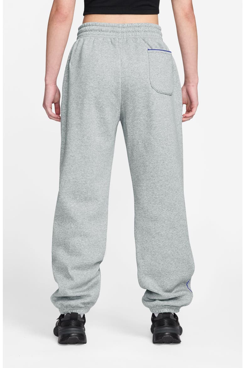 Brushed Fleece Wide Leg Sweatpants, Alternate, color, 043 PRPLTM/HTR