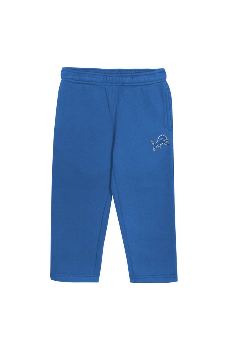 Outerstuff Toddler Outerstuff Blue Detroit Lions Lineman Fleece Hoodie & Pants Set, Alternate, color, Blue