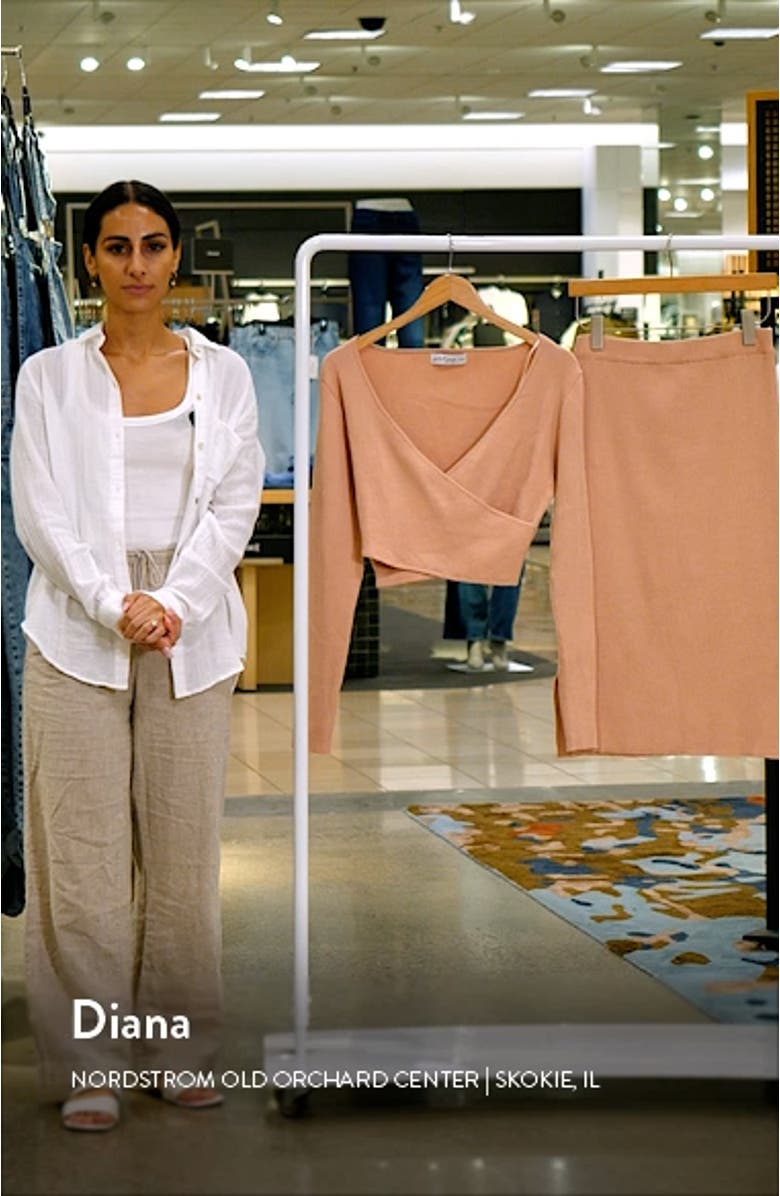 Gianna Long Sleeve Sweater & Skirt Set, sales video thumbnail