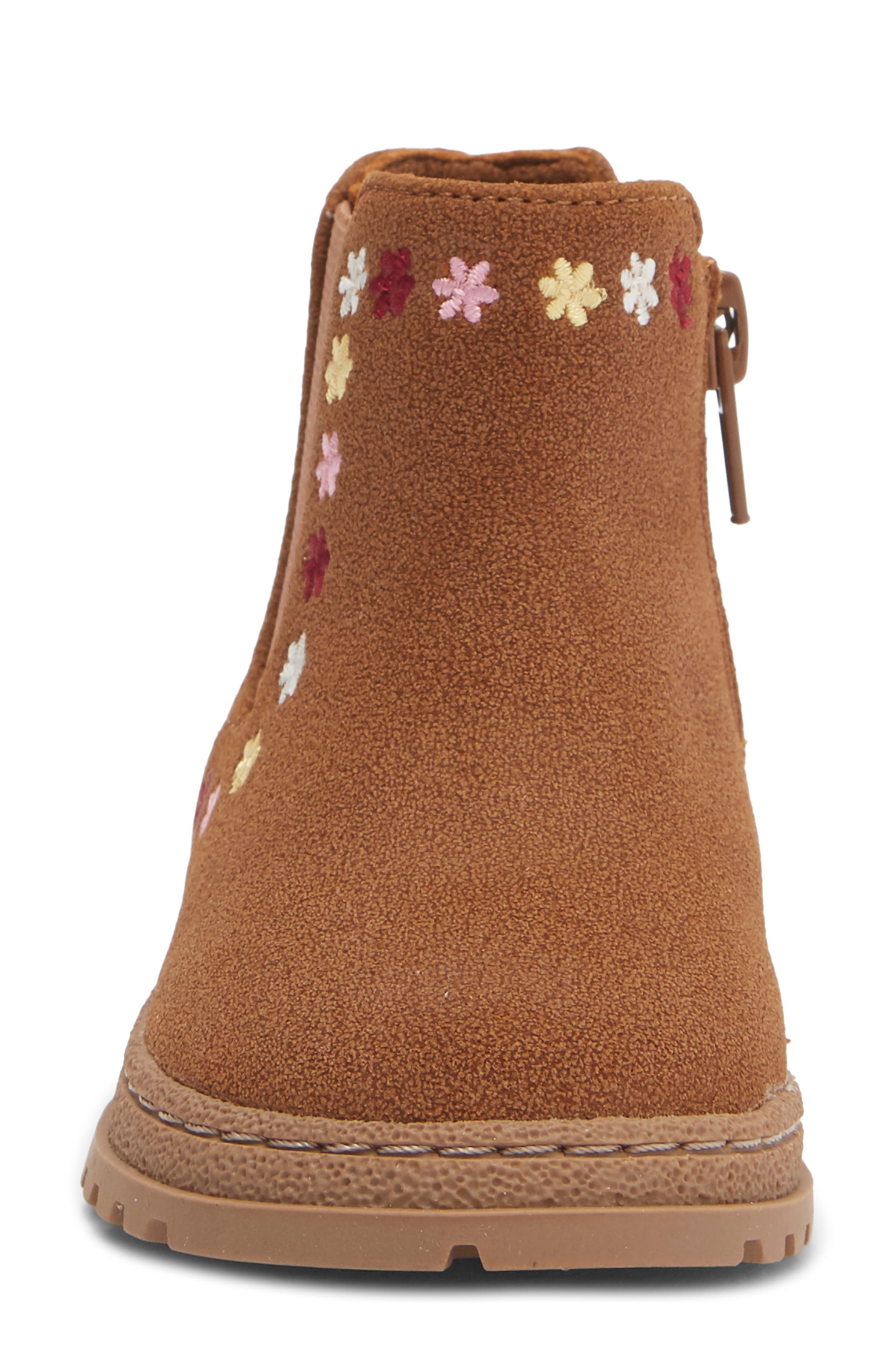 Kids' Ariana Bootie, Alternate, color, BROWN CHESTNUT