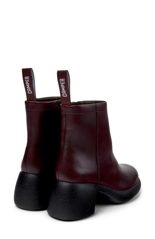 Camper Thelma Ii Platform Bootie In Burgundy