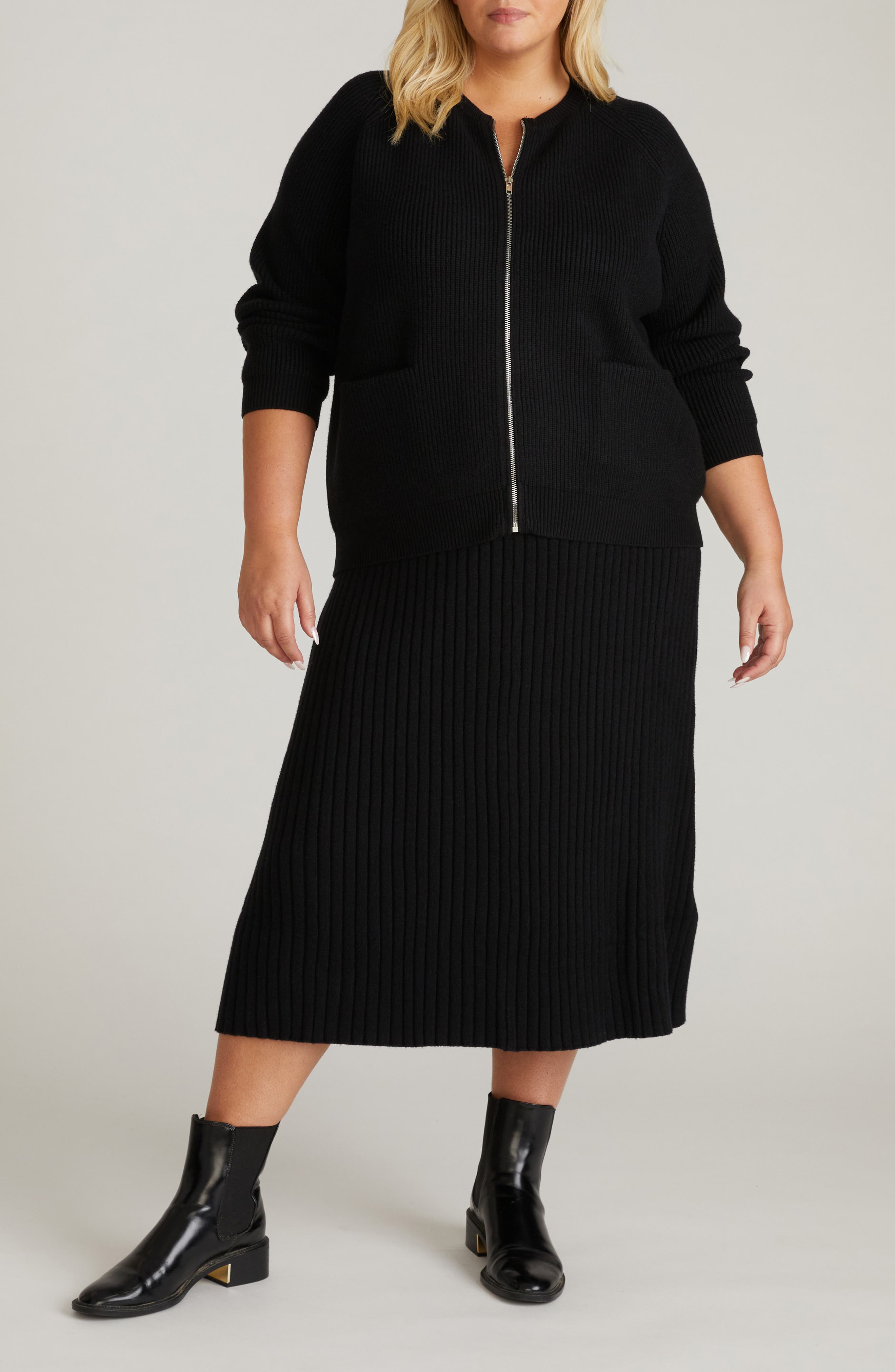 Vicki Zip-Up Cardigan