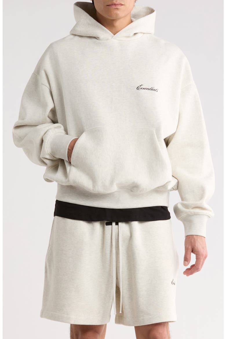 Classic Fleece Pullover Hoodie, Main, color, OATMEAL HEATHER