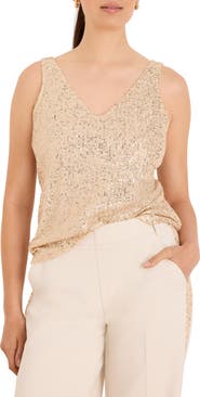 NIC+ZOE Sequin Knit Tank