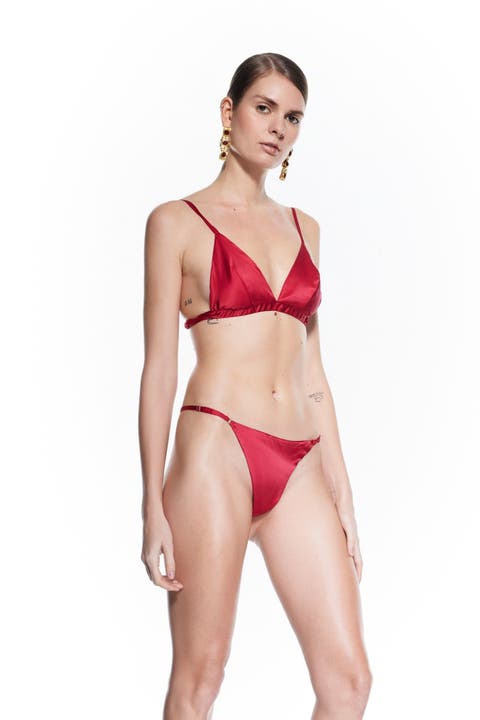 Silky Thong Pure Silk Minimal G-String