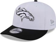 New Era Men's New Era  White/Black Denver Broncos 2026 NFL Draft Pre-Curved 9FIFTY Snapback Hat