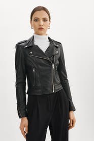 LAMARQUE Donna | Iconic Leather Biker Jacket