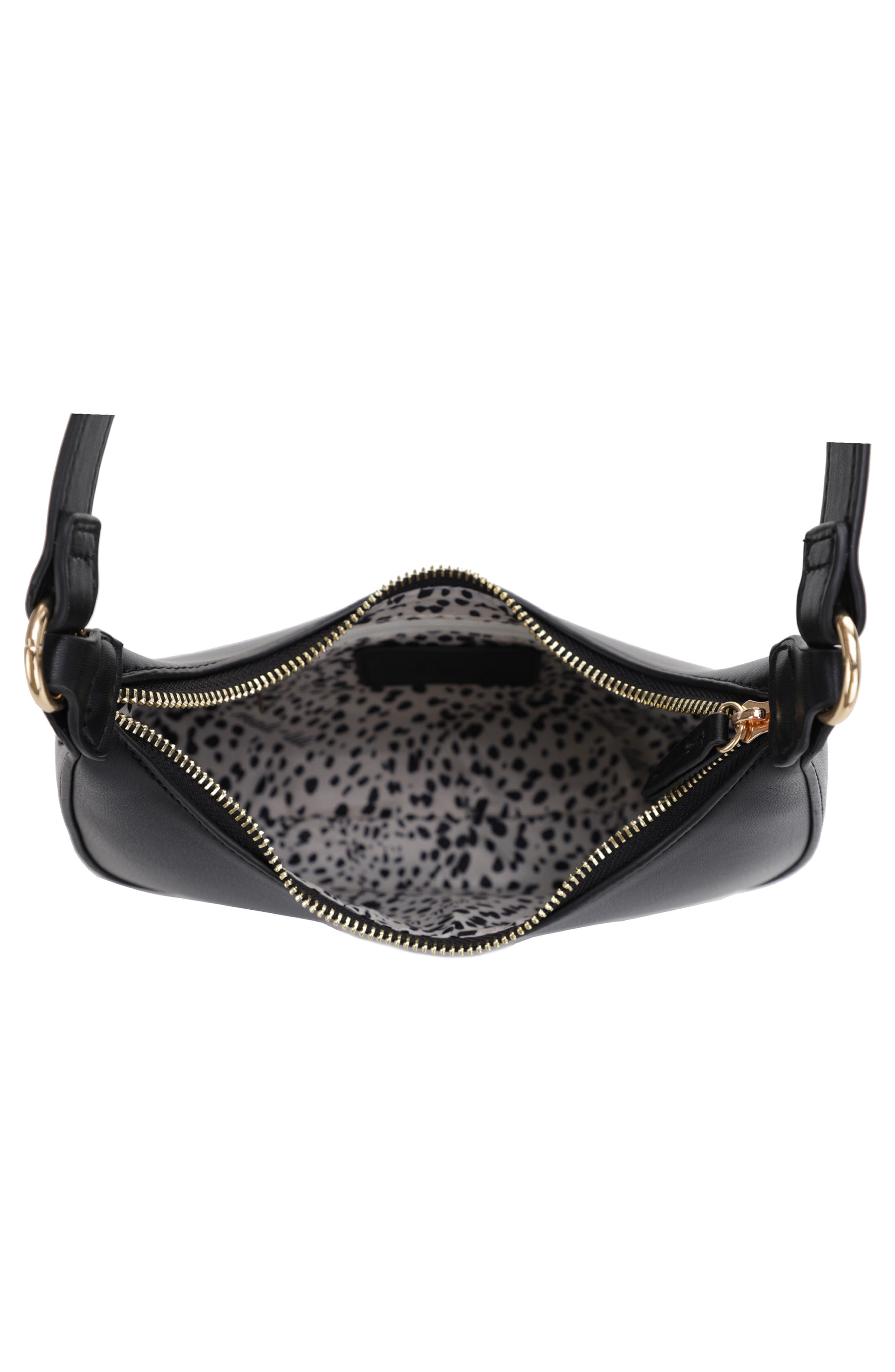 Mali + Lili Leilani Vegan Leather Baguette Bag, Alternate, color, 