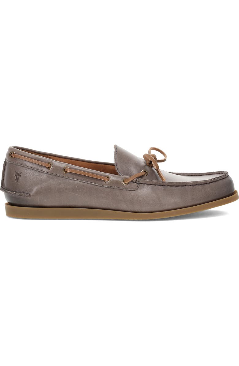 Frye Mason Boat Shoe, Alternate, color, Steel