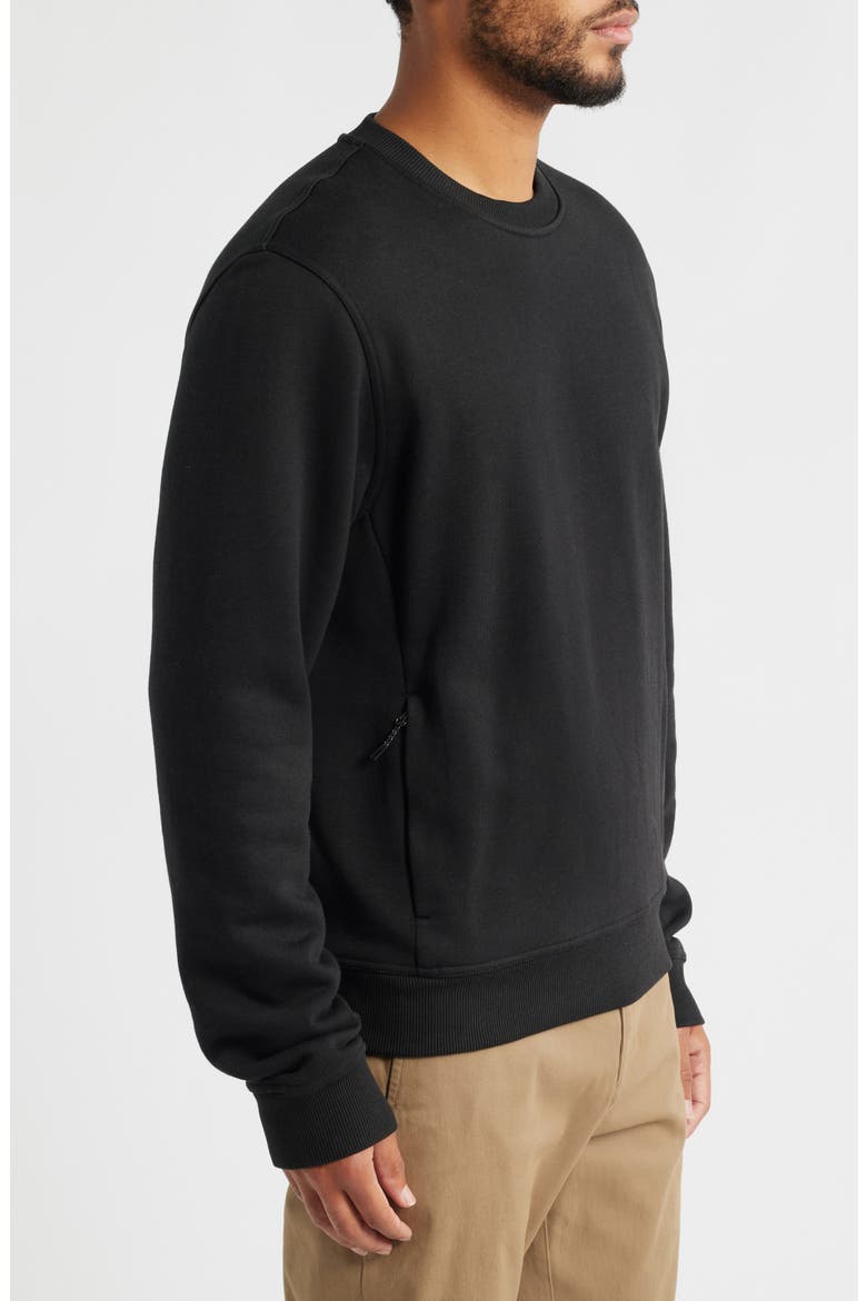 Northcoast Sweatshirt, Alternate, color, BLACK