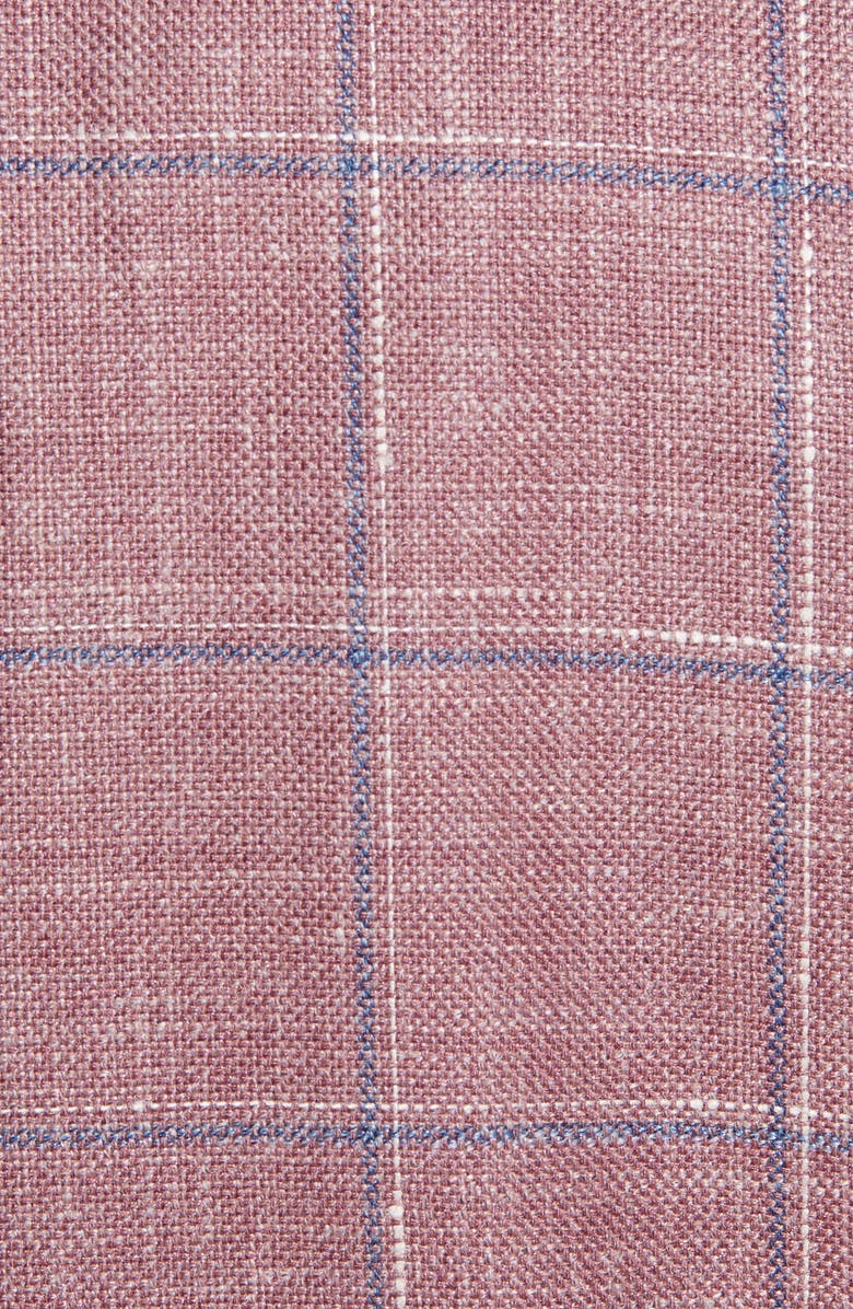 Hart Schaffner Marx Classic Fit Windowpane Wool Blend Sport Coat, Alternate, color, 