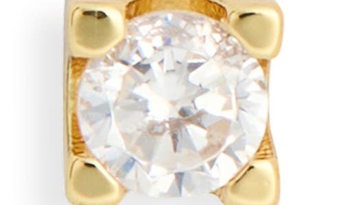 Nordstrom Rack Set Of 4 Cubic Zirconia Stud Earrings In Gold