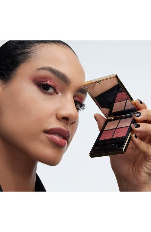 Saint Laurent Yves Couture Mini Clutch Luxury Eyeshadow Palette In Purple