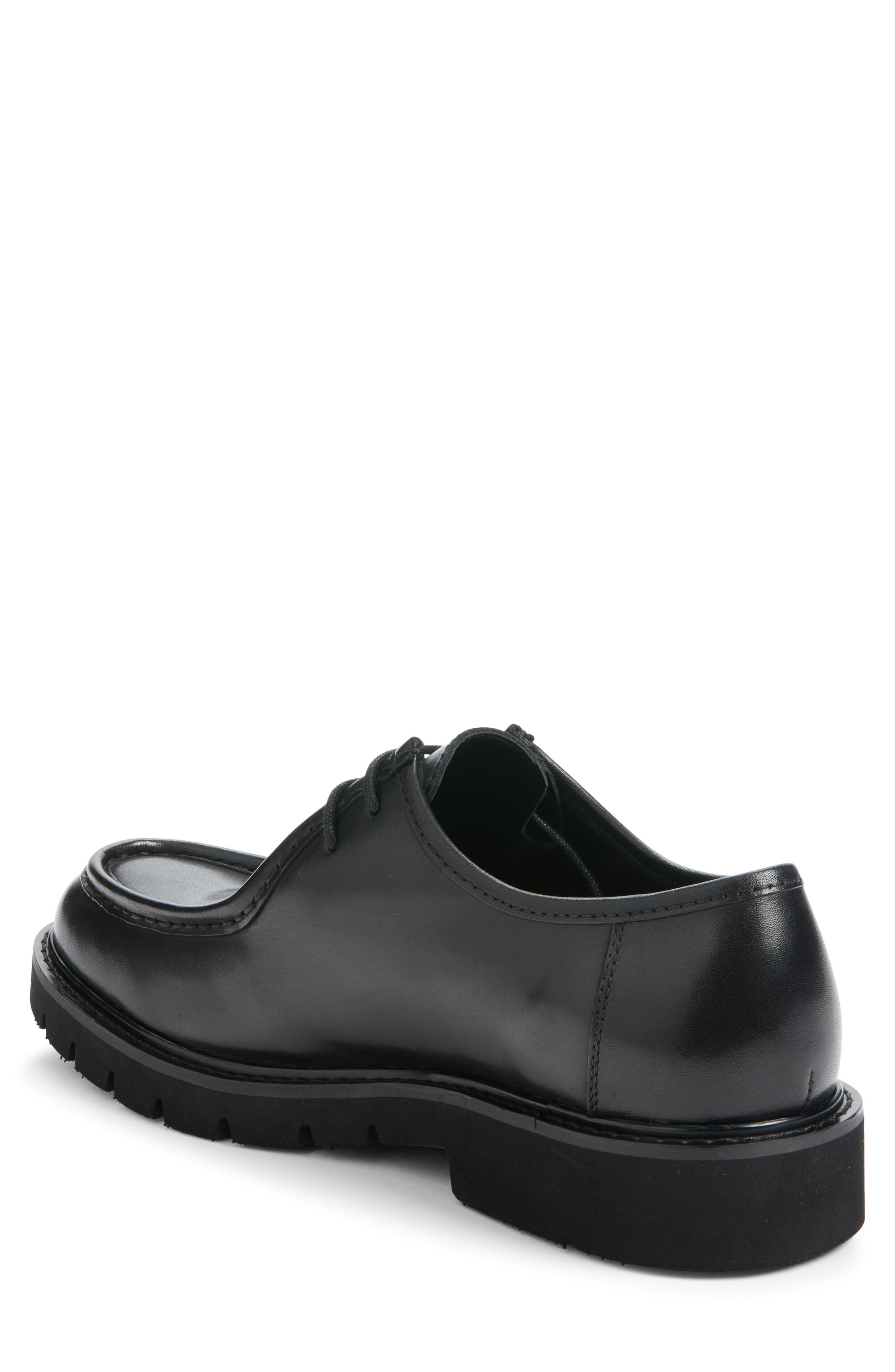 Eldridge Moc Toe Derby, Alternate, color, BLACK