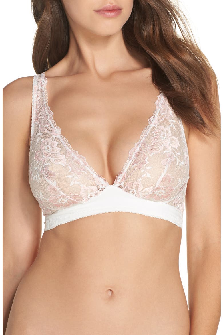 Savona Maternity/Nursing Bralette, Main, color, MANDORLA/ MOON IVY