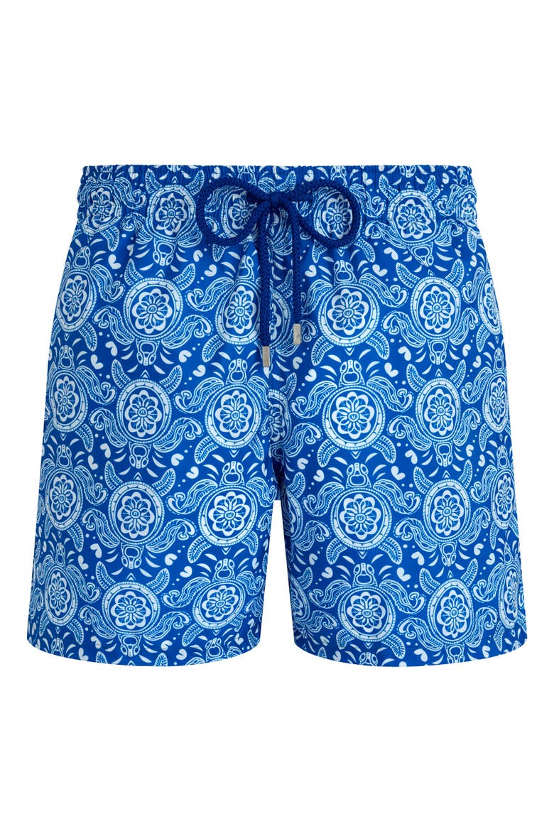 Men's Turtles Light Fabric Swim Shorts, Alternate, color, PALACE