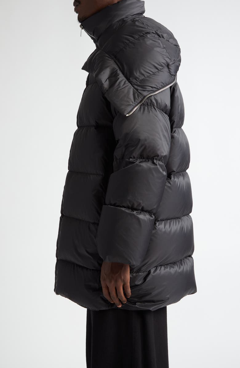 x Rick Owens Cyclopic Long Down Coat