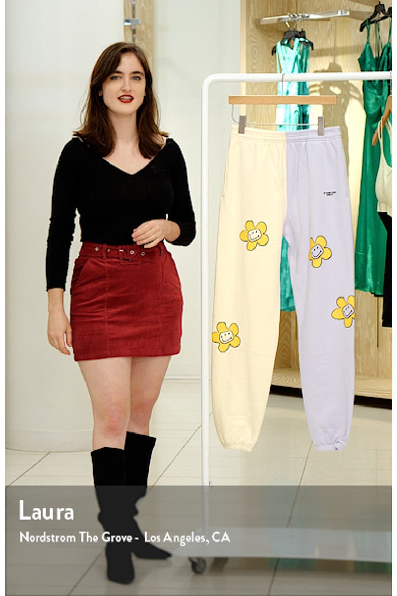 Smiley® x By Samii Ryan Growing Smiles Colorblock Fleece Joggers video